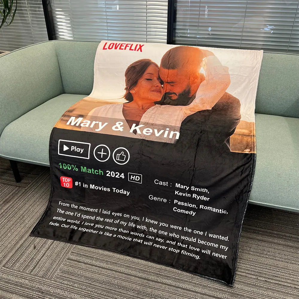 custom-loveflix-movie-photo-blanket-with-your-love-story