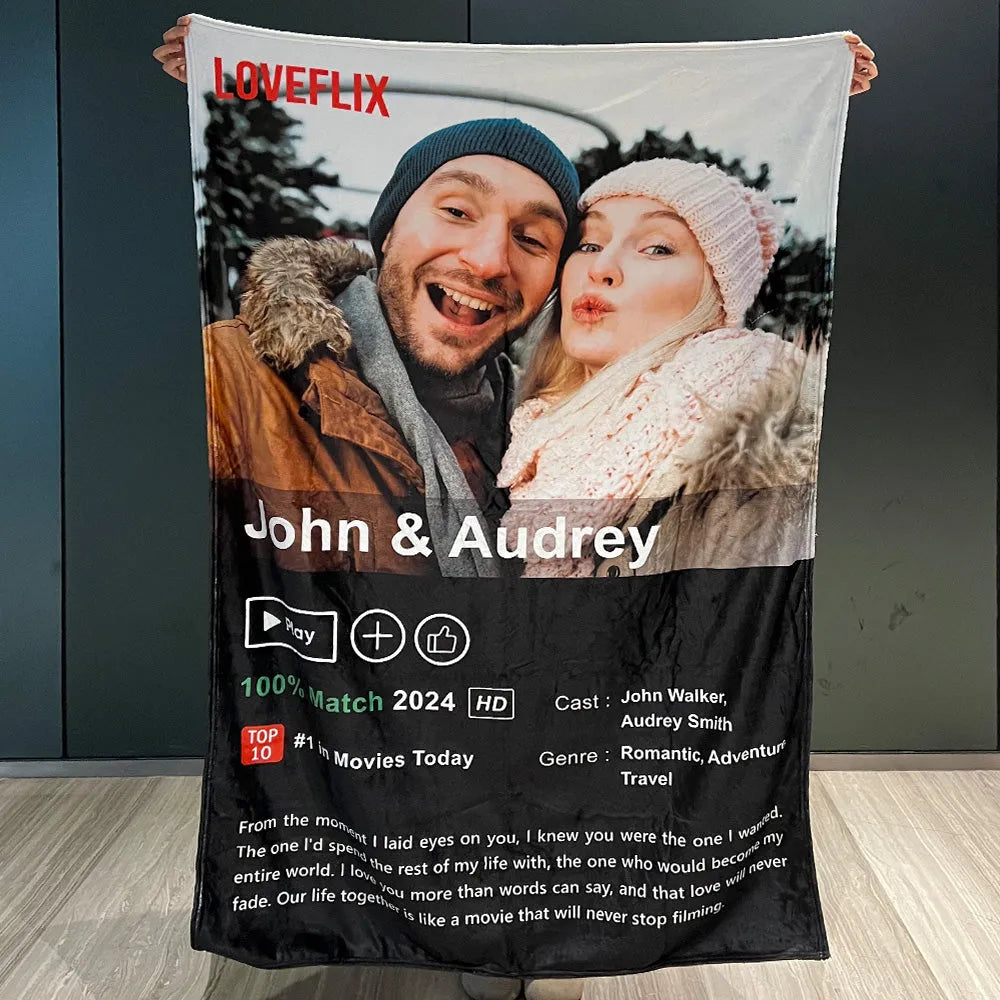 custom-loveflix-movie-photo-blanket-with-your-love-story
