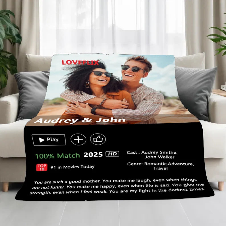 custom-loveflix-movie-photo-blanket-with-your-love-story