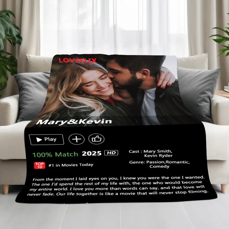 custom-loveflix-movie-photo-blanket-with-your-love-story