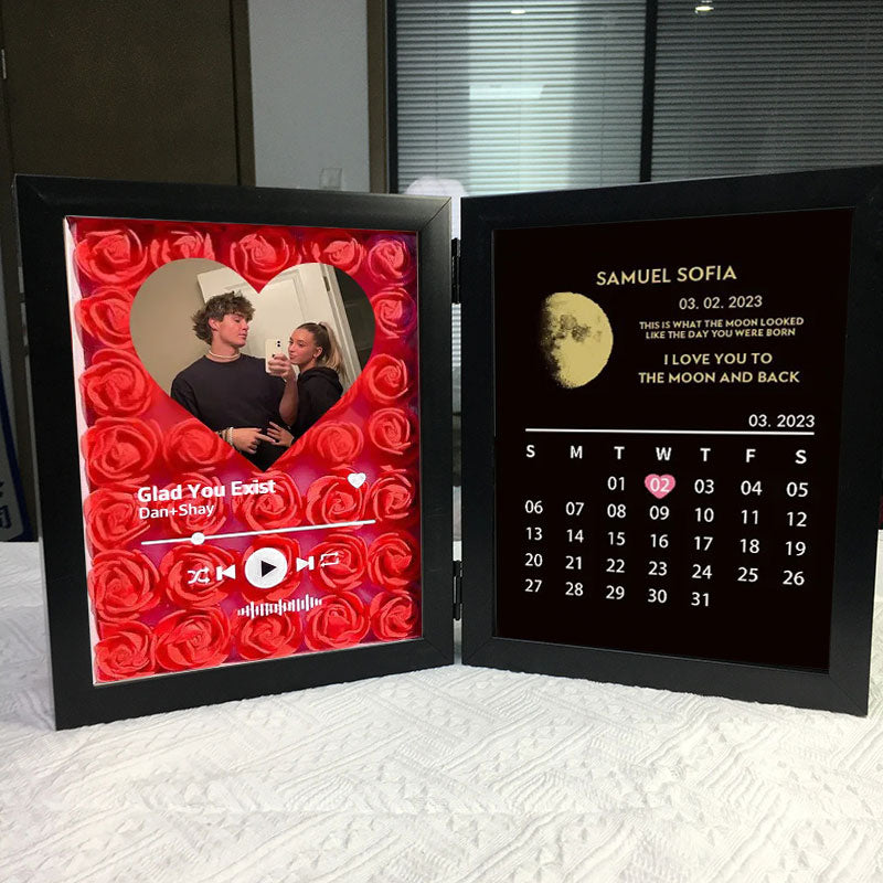 with-song-custom-flowers-frame-with-real-moon-phase-anniversary-calendar