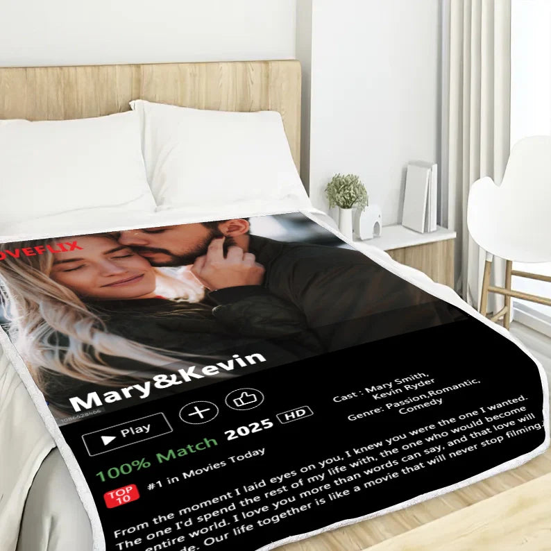 custom-loveflix-movie-photo-blanket-with-your-love-story