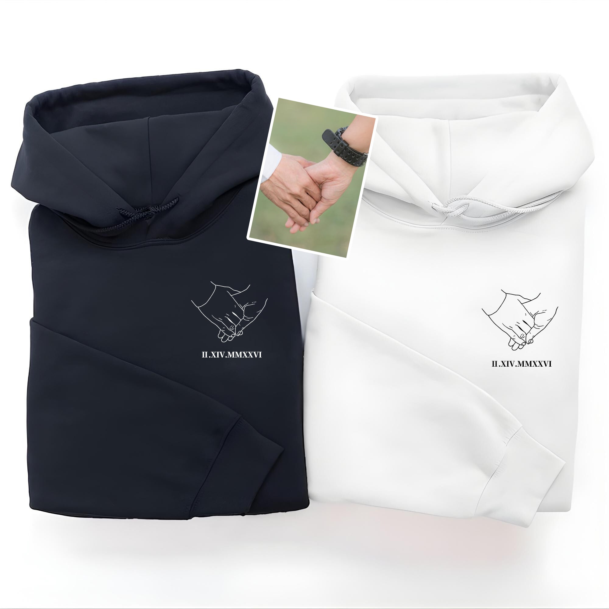 personalized-couple-hand-gesture-hoodie-with-roman-date-matching-valentine-s-day-gift-for-couples