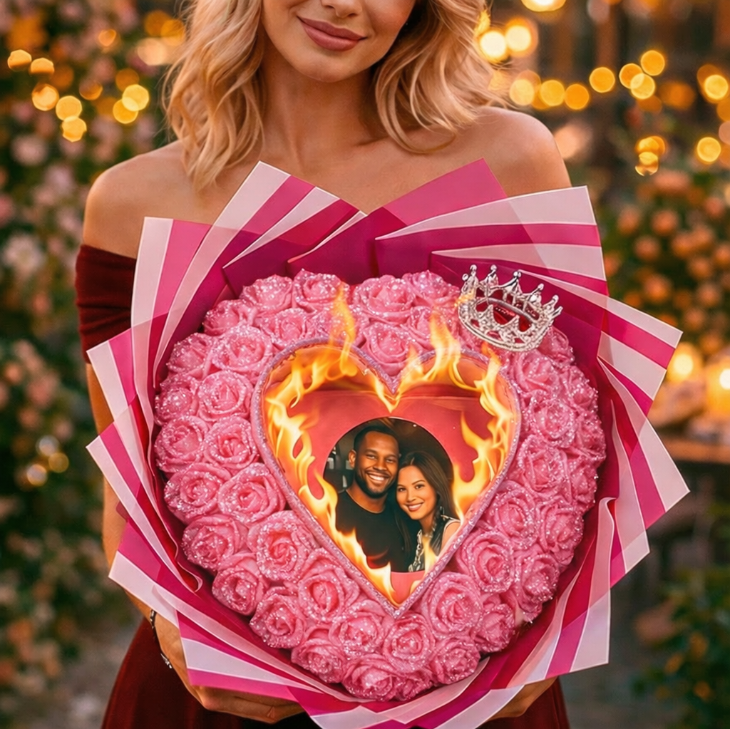 玫瑰花束_粉色替换-png