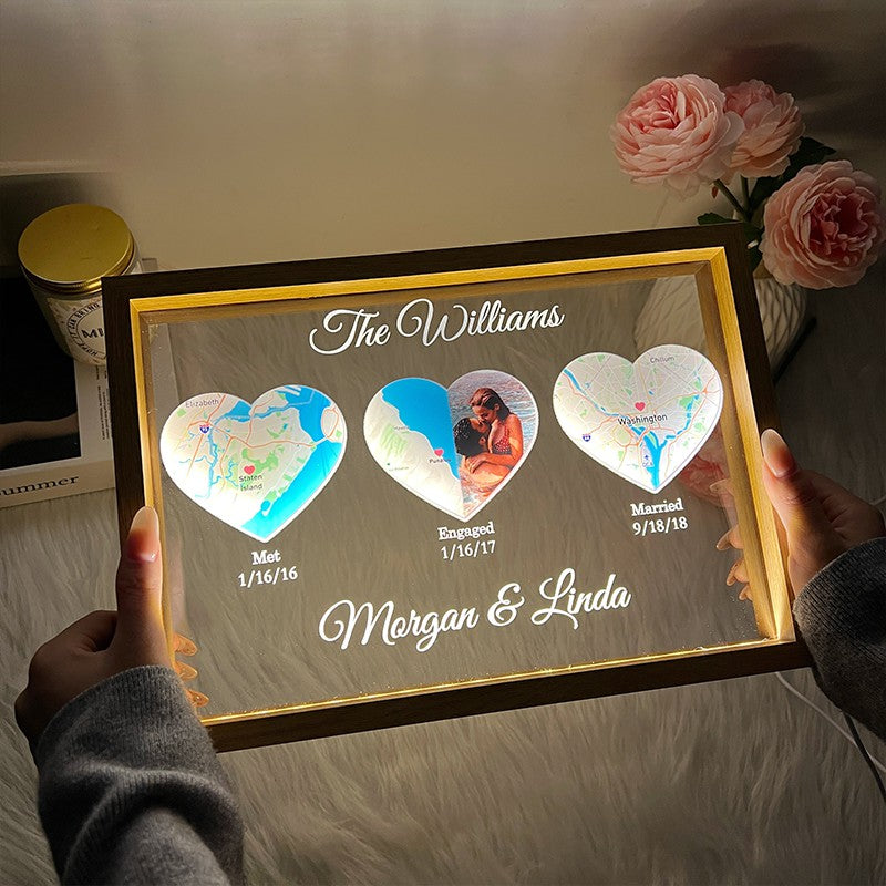 our-love-story-frame-personalized-timeline-lightbox