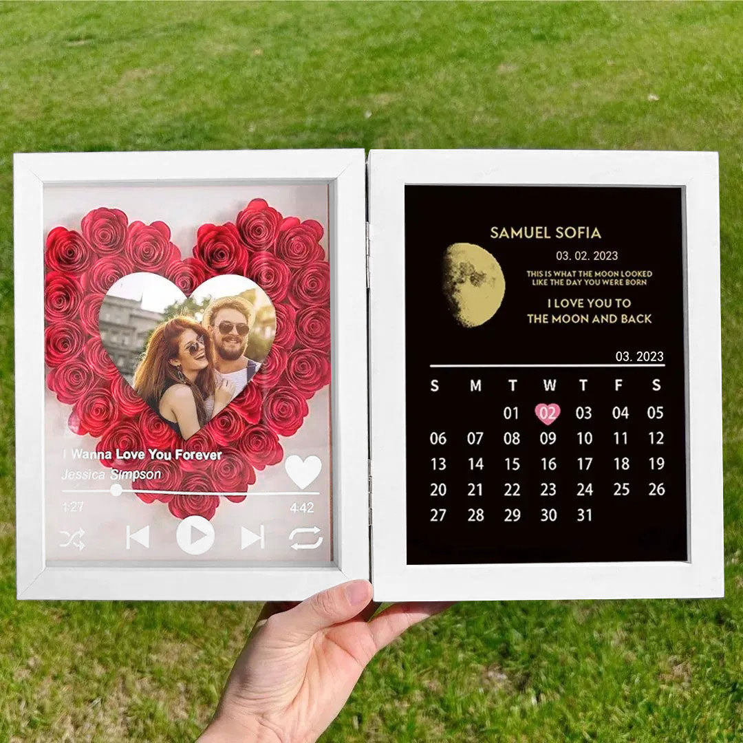 heart-with-song-custom-flowers-frame-with-real-moon-phase-anniversary-calendar