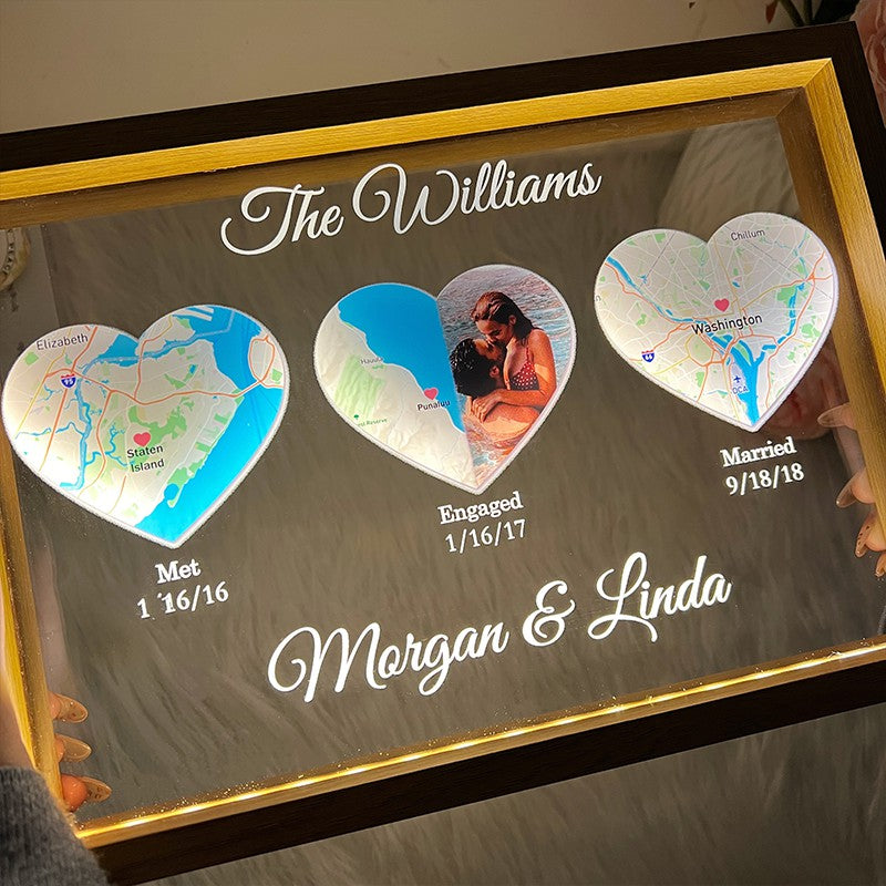 our-love-story-frame-personalized-timeline-lightbox