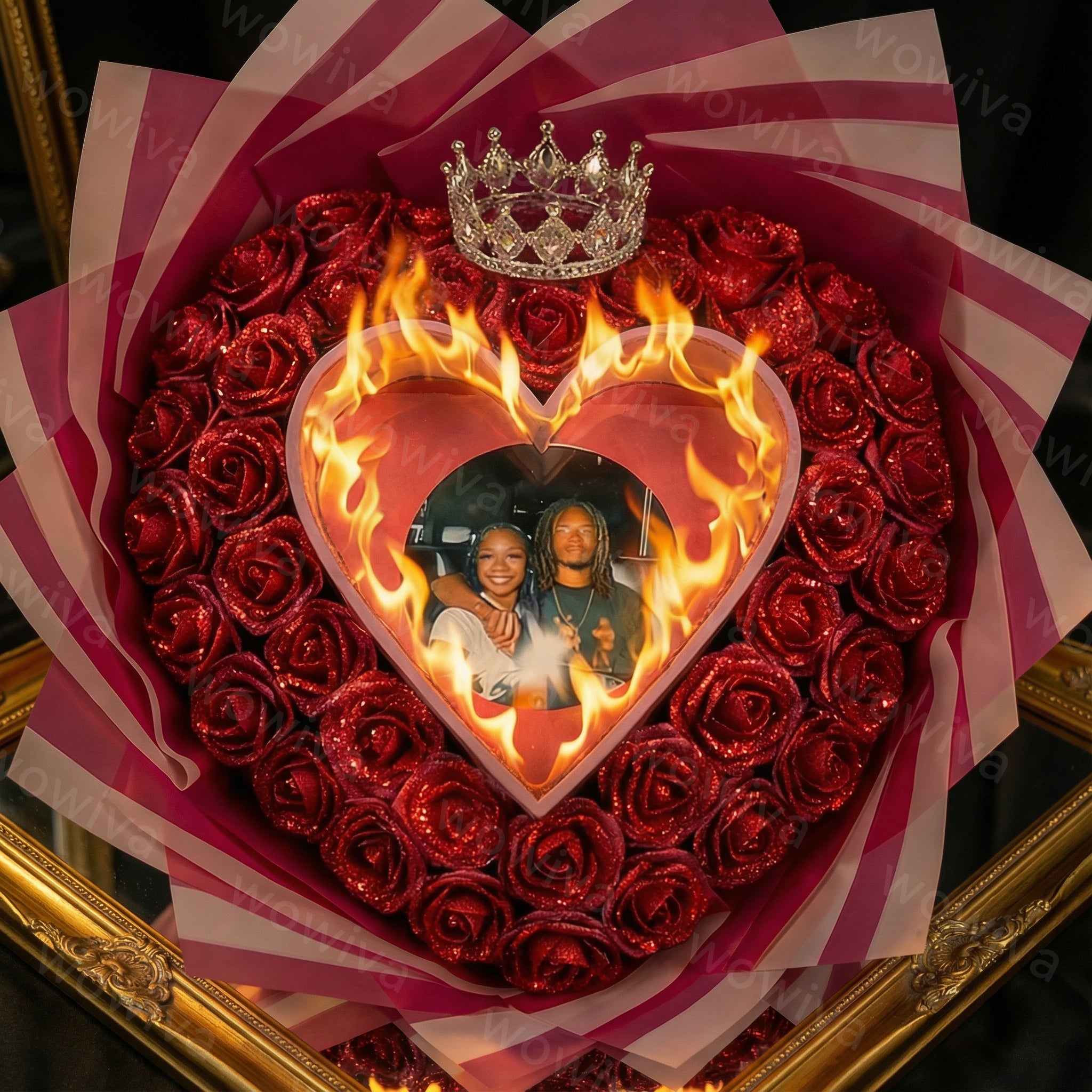 burn-rose-bouquet-with-hidden-message-reveal-personalized-eternal-glitter-flower-bouquet