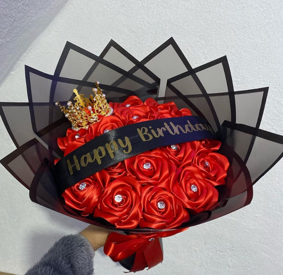 eternal-rose-bouquet-handmade-from-satin-ribbon-valentines-couples-gift-1st-anniversary-gift