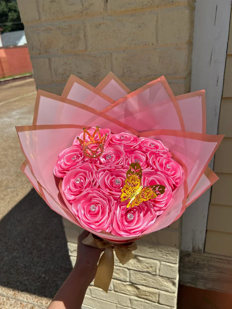 eternal-rose-bouquet-handmade-from-satin-ribbon-valentines-couples-gift-1st-anniversary-gift