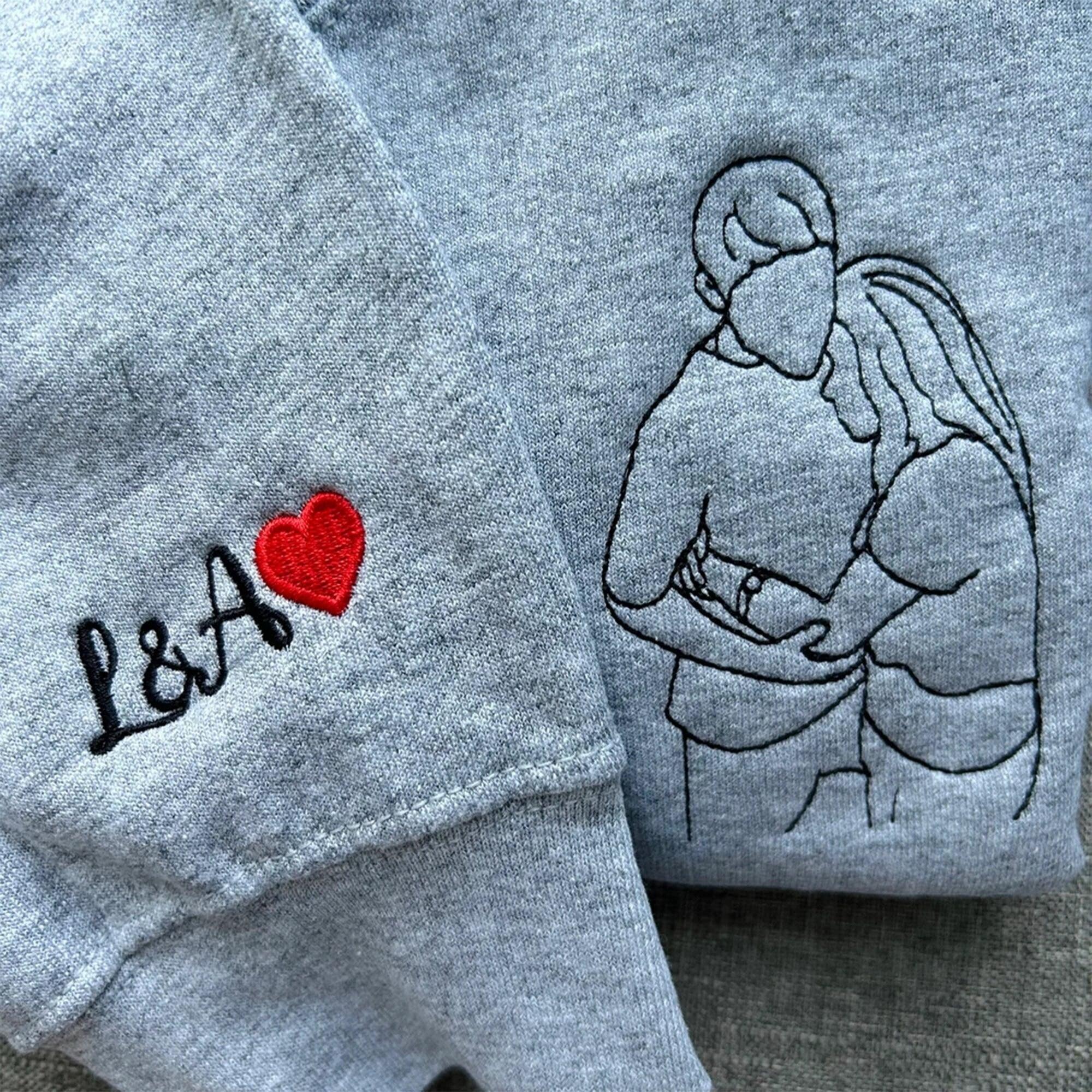 custom-embroidered-hoodies-for-couples-custom-embroidered-portrait-outline-from-photo-embroidered-matching-couples-hoodie