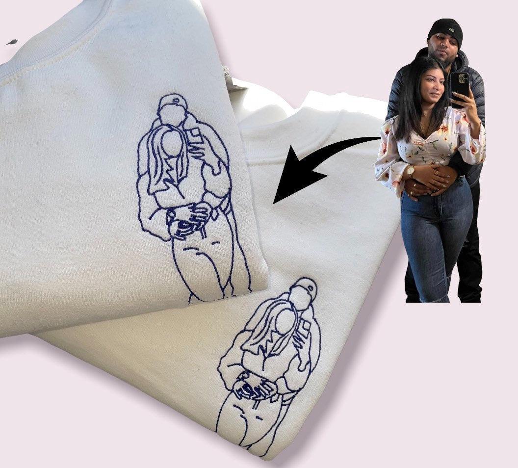 custom-embroidered-sweatshirts-for-couples-custom-embroidered-outline-portrait-from-photo-matching-couples-sweatshirt-outline-photo-sweater