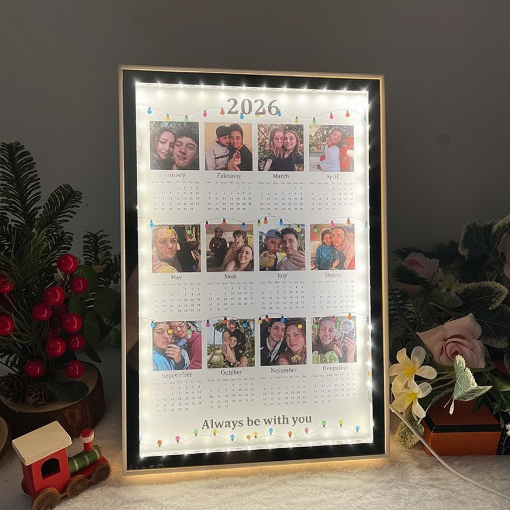 personalized-2026-calendar-mirror-light-box-with-photo