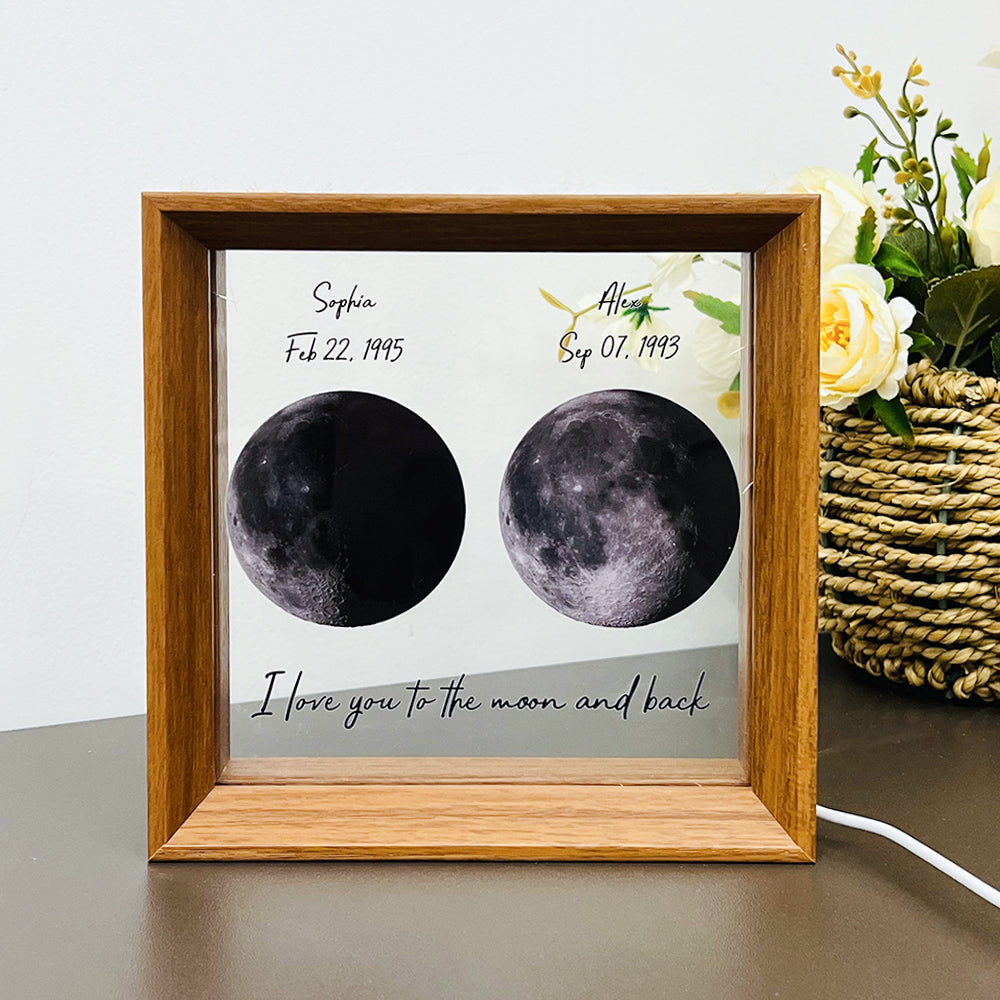 random-luck-in-universe-custom-moon-phases-print-led-light-frame