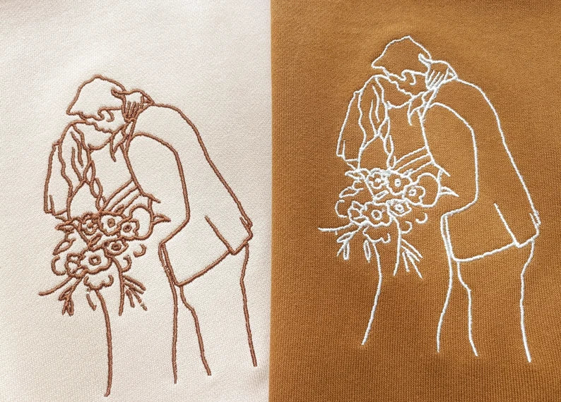 custom-couple-photo-outline-embroidered-t-shirt-sweatshirt-hoodie