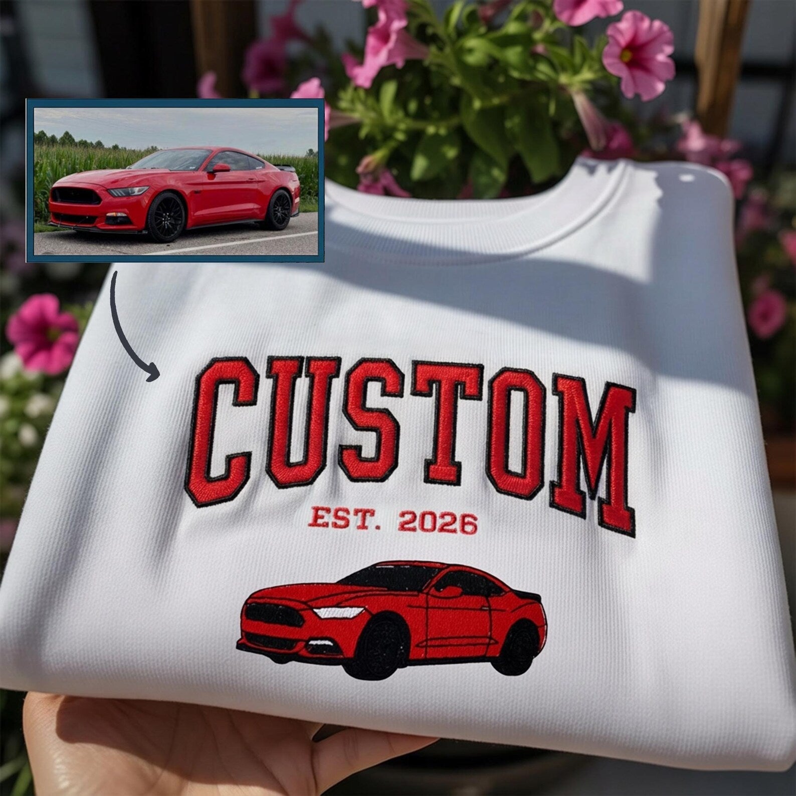custom-embroidered-hoodie-car-varsity-from-your-photo-car-photo-embroidered-personalized-race-car-sweatshirt-gift-for-him