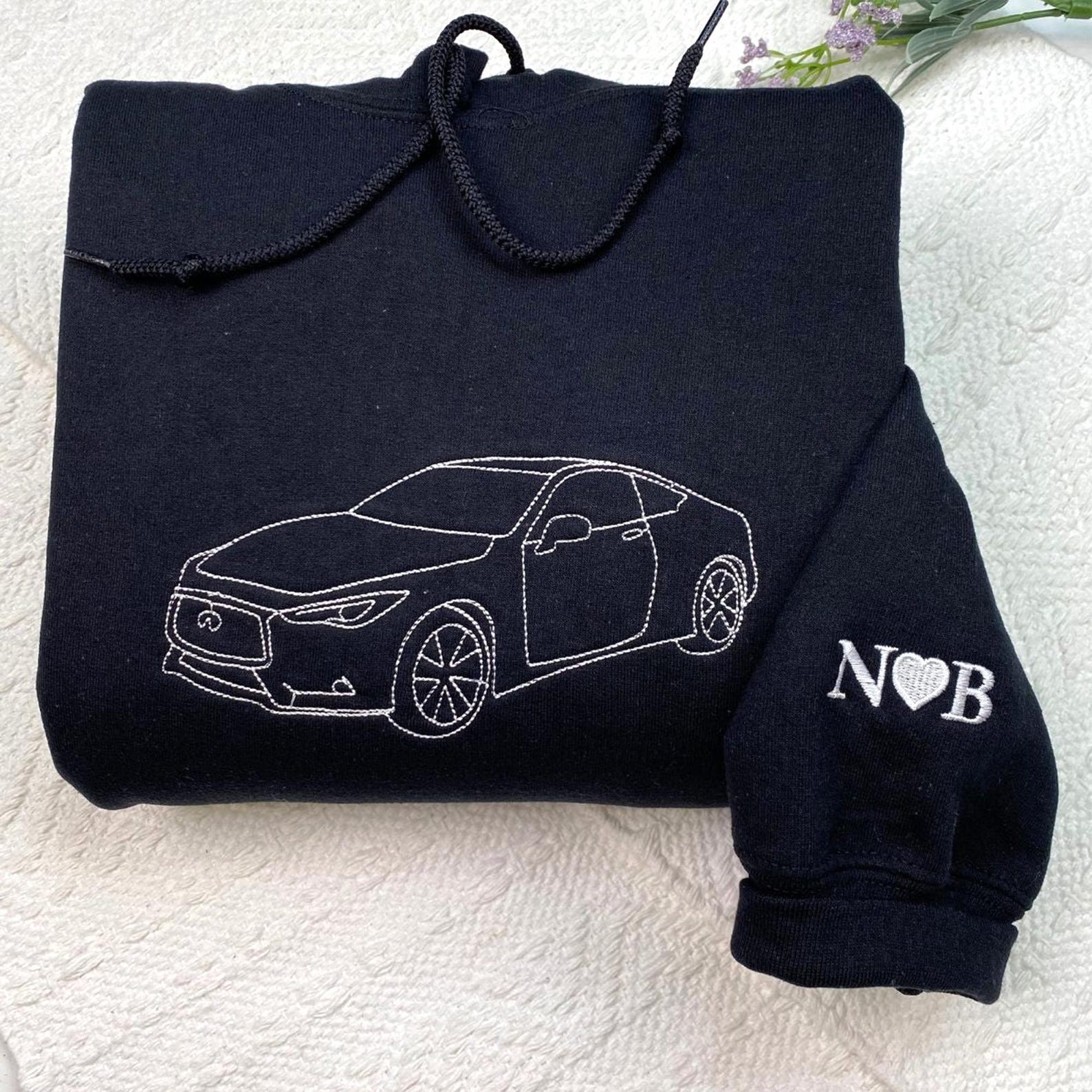 custom-embroidered-car-outline-sweatshirt-from-your-photo-embroidered-car-hoodie-custom-car-sweater-car-lover-hoodie-gift-for-him