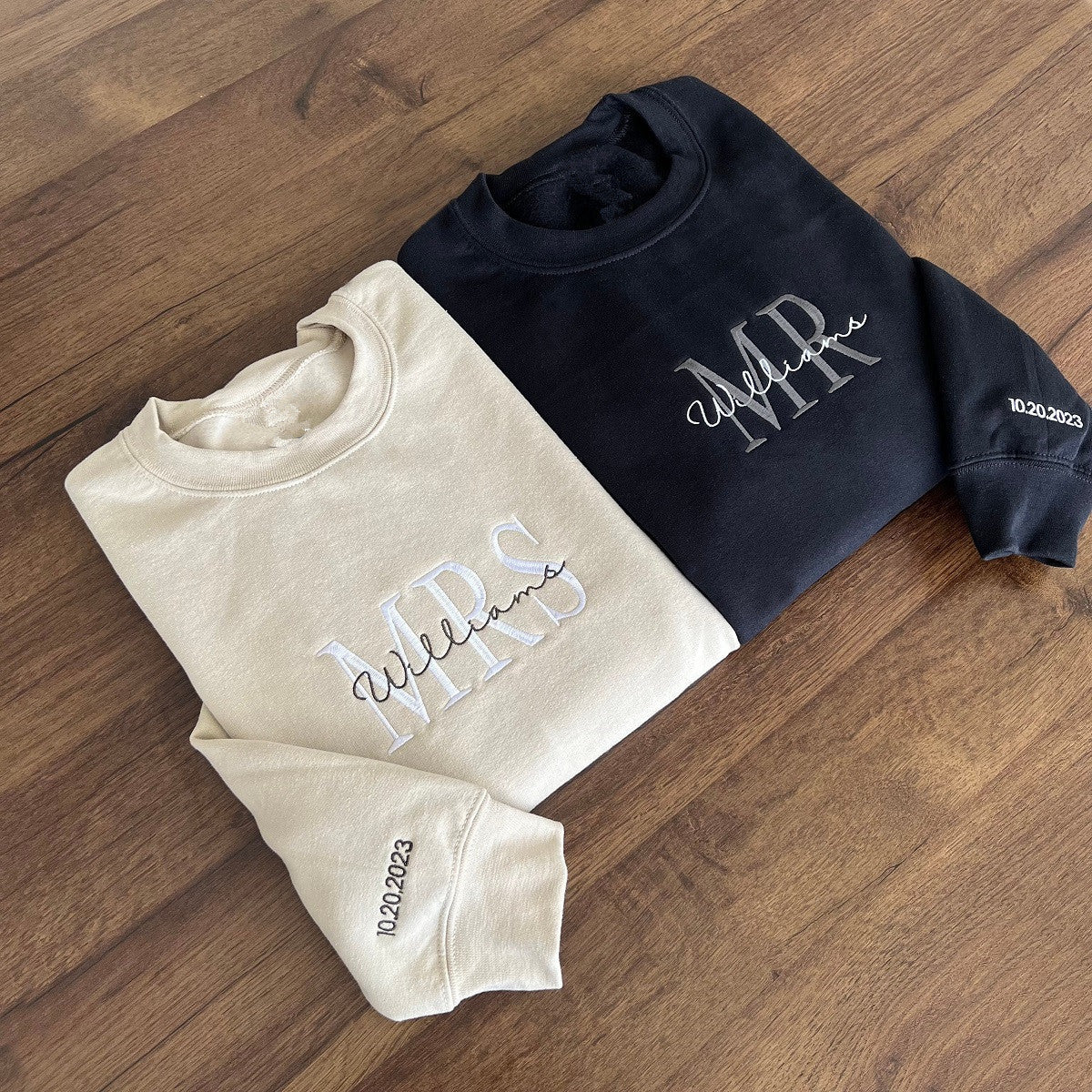 custom-mrs-and-mr-embroidered-sweatshirt-date-on-sleeve-gifts-for-couple