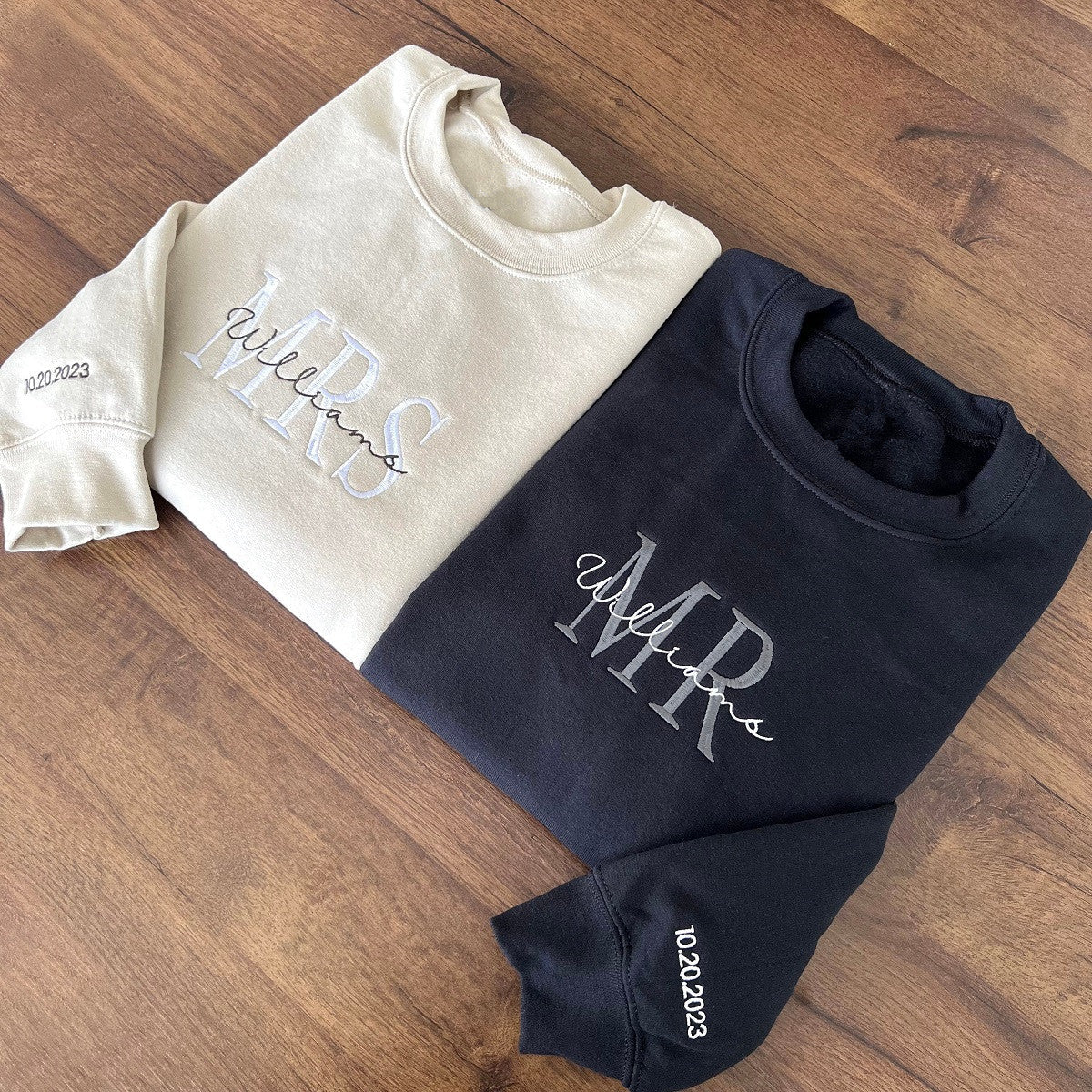 custom-mrs-and-mr-embroidered-sweatshirt-date-on-sleeve-gifts-for-couple