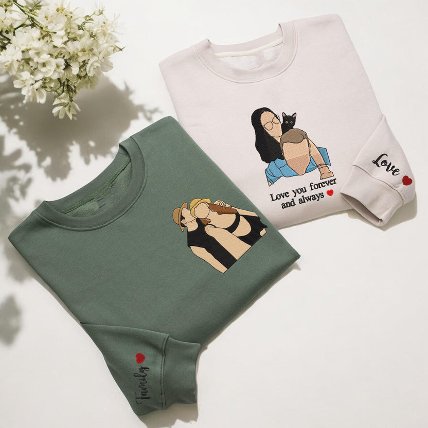custom-embroidered-portrait-from-photo-hoodie-valentines-couple-portrait-shirt-gift-wedding-portrait-matching-couple-sweatshirt-gift