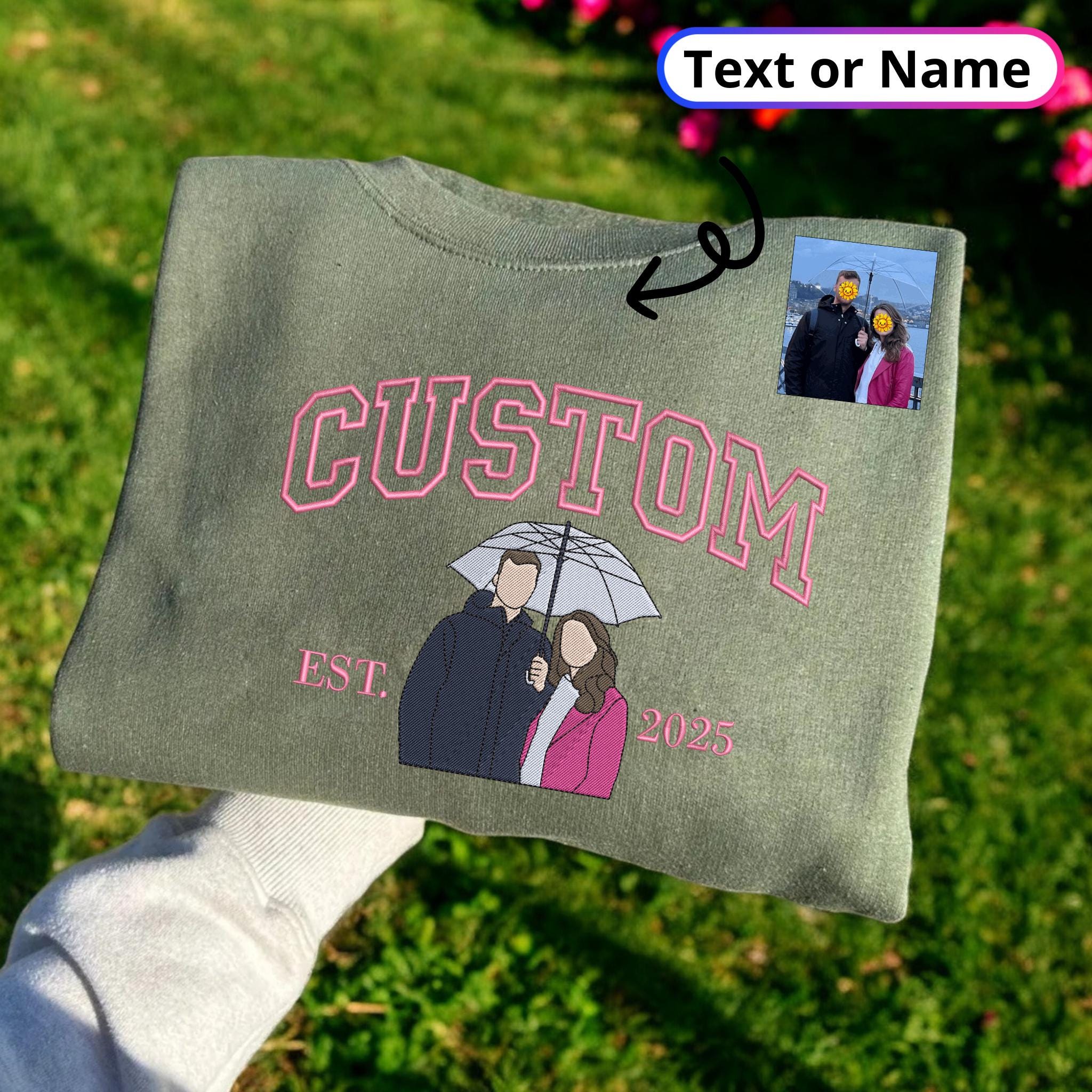 personalized-embroidered-portrait-from-photo-hoodie-valentines-couple-custom-portrait-sweatshirt-wedding-portrait-matching-couple-shirt