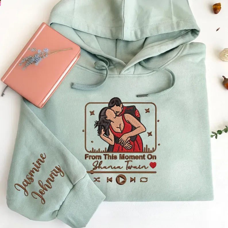 custom-couple-embroidered-love-song-from-photo-hoodie-couple-christmas-gift