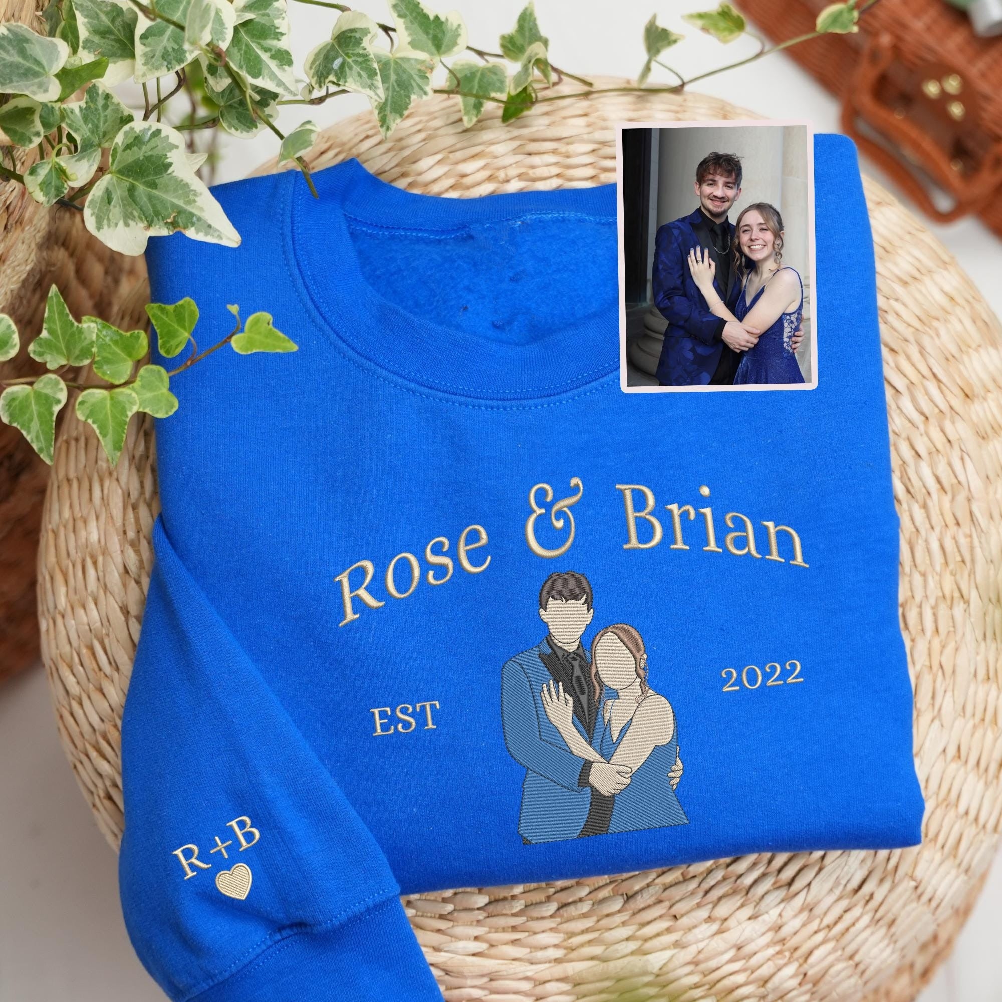 custom-embroidered-matching-couple-hoodies-with-portrait-valentines-day-couple-gifts-1st-year-anniversary-gift-for-her