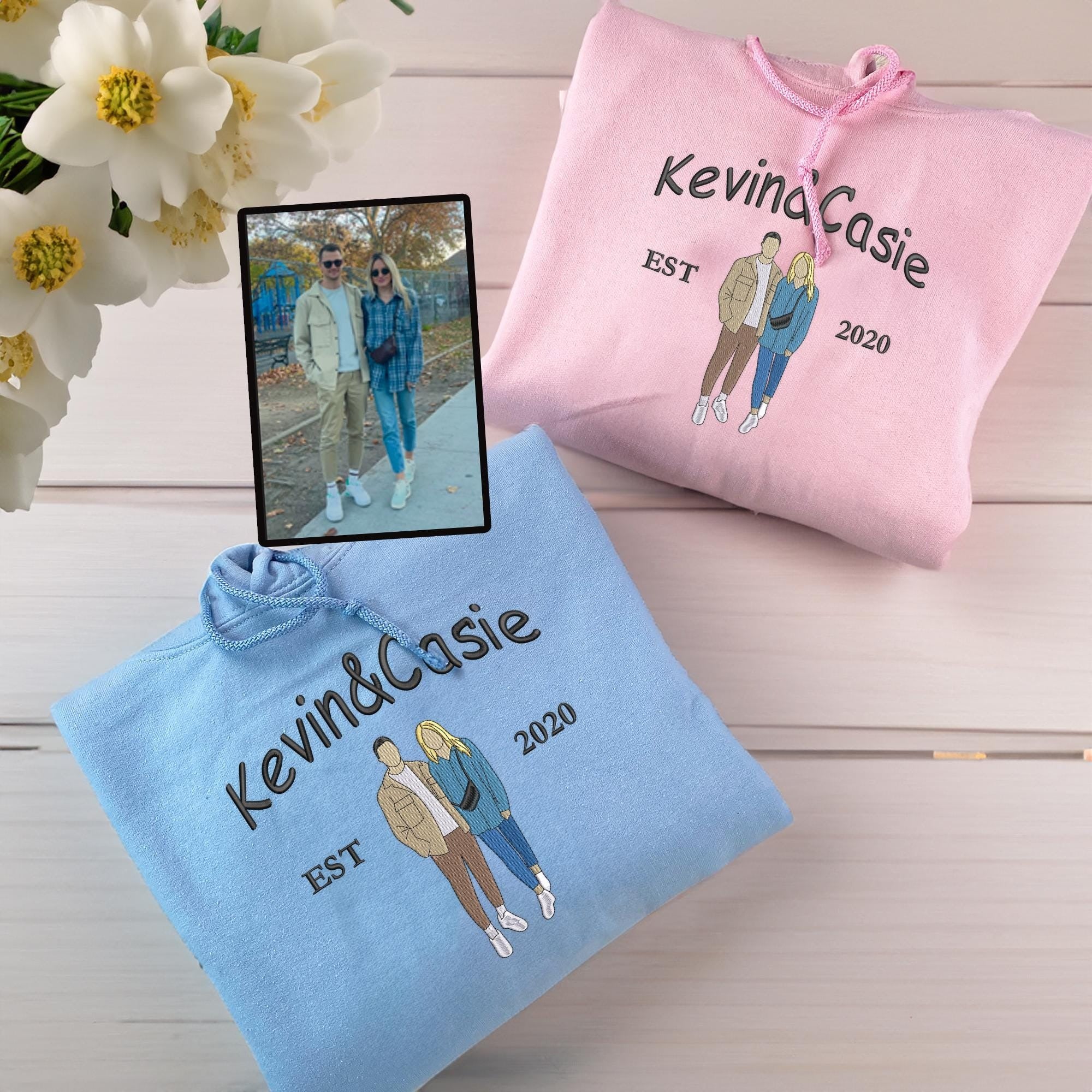 custom-embroidered-matching-couple-hoodies-with-portrait-valentines-day-couple-gifts-1st-year-anniversary-gift-for-her