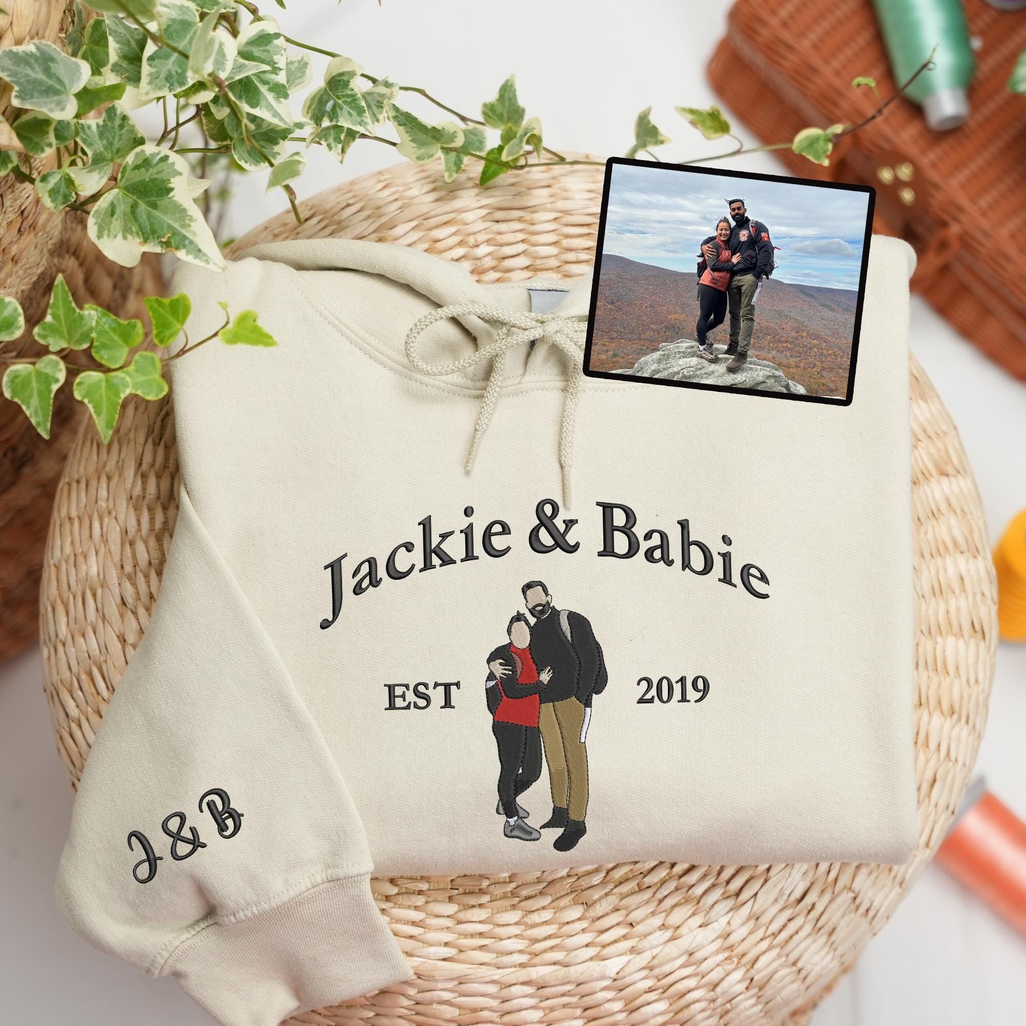 custom-embroidered-matching-couple-hoodies-with-portrait-valentines-day-couple-gifts-1st-year-anniversary-gift-for-her
