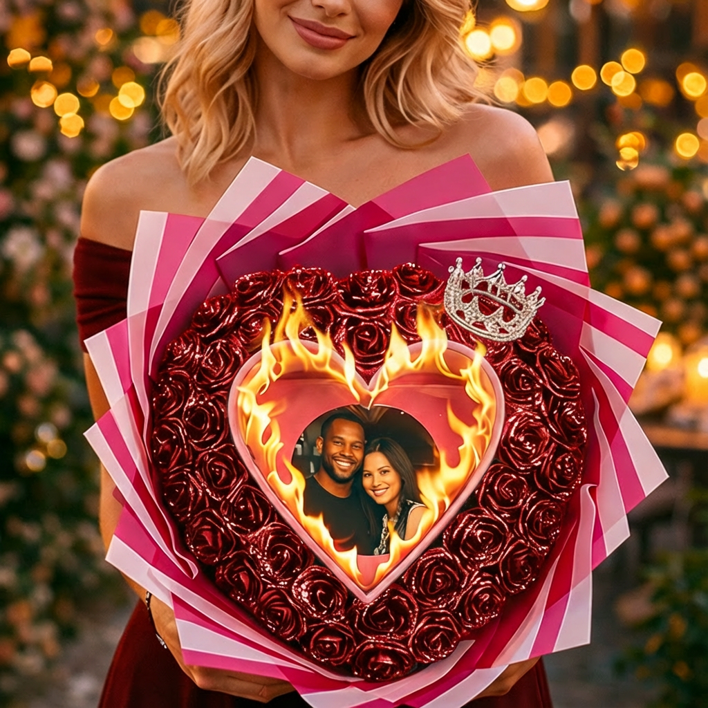 玫瑰花束颜色替换-png